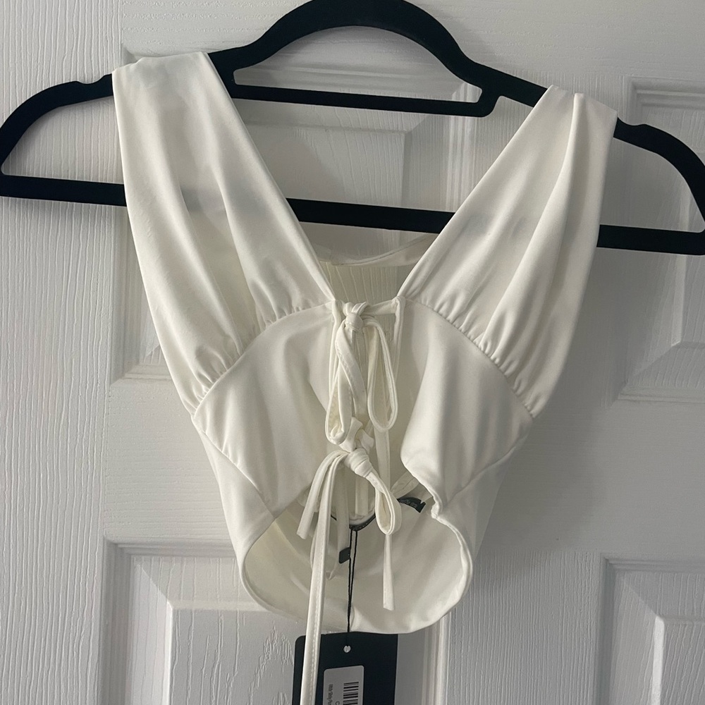 Halter neck Tie Top